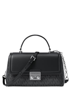 crossbody tas Tribeca XS met logoprint zwart