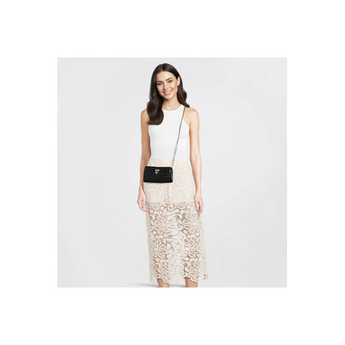 Michael Kors leren crossbody tas Hamilton zwart afbeelding