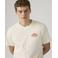 Levi's relaxed T-shirt met backprint ecru