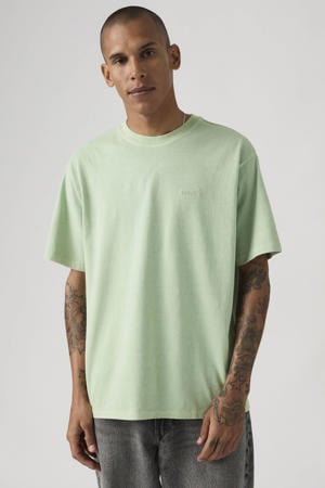 relaxed T-shirt lichtgroen