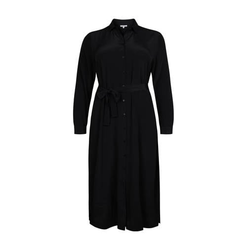 Miss Etam Plus blousejurk zwart afbeelding