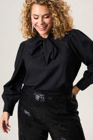 blousetop zwart