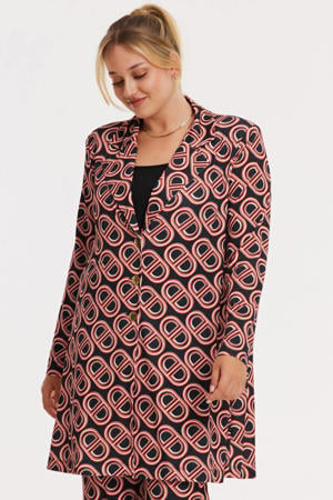 regular blazer zwart