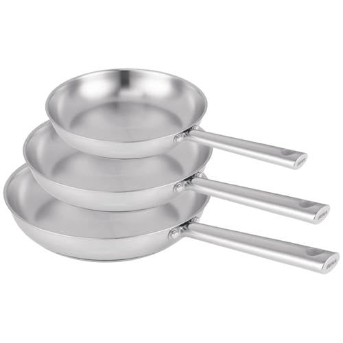 Beka Steelpannenset Cicla 3-delig (Ø 16, 18 & 20 cm) – RVS, PFAS-vrij afbeelding