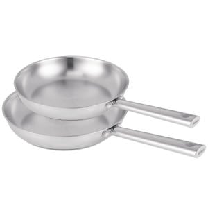 Koekenpannenset Cicla - RVS - ø 24 & 28 cm