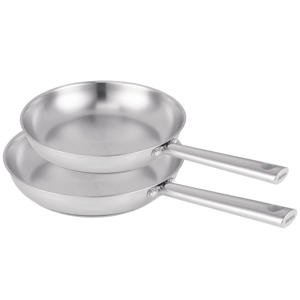  Koekenpannenset Cicla - RVS - ø 24 & 28 cm