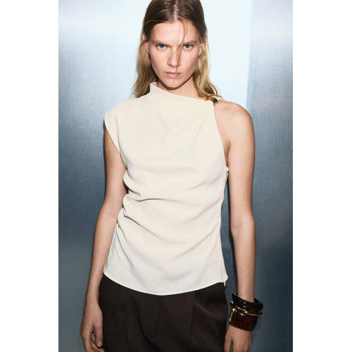 Mango top ecru afbeelding