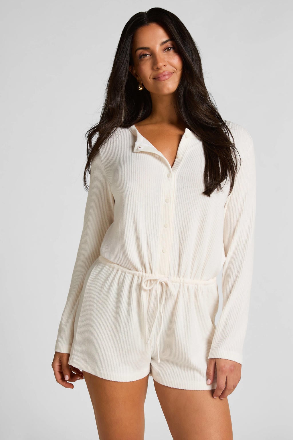 Hunkemöller onesie gebroken wit