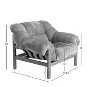 thumbnail: NOUS Living fauteuil Soma
