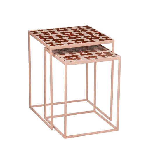 Mica Decorations bijzettafel Bologna – roze