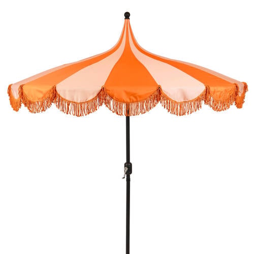 Mica Decorations parasol Kim (Ø 235cm) – oranje