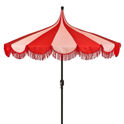Mica Decorations parasol Kim (Ø 235cm) – rood