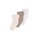 Noppies sokken - beige/ecru/wit (set van 3)