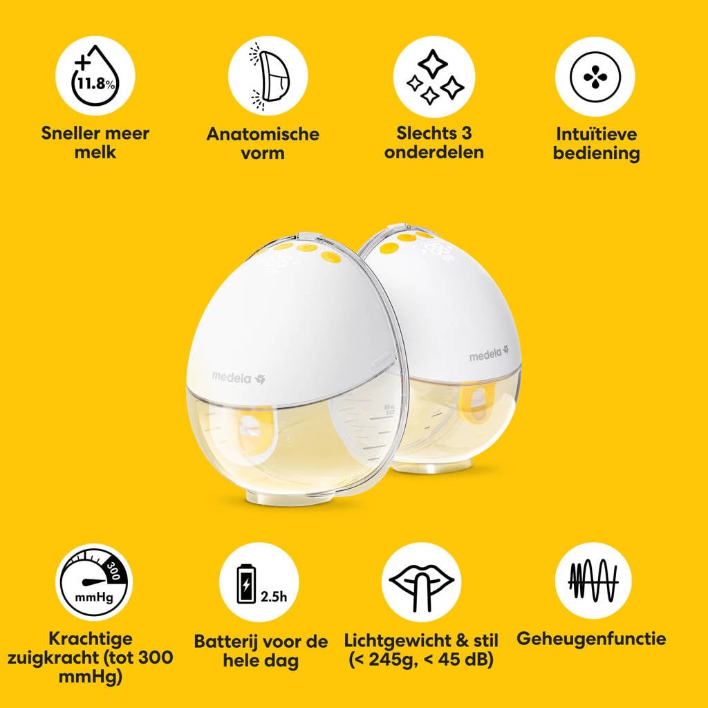 Medela Magic InBra™ - Draadloze Borstkolf -Dubbele
