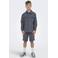 ONLY & SONS JUNIOR overshirt grijsblauw