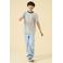 ONLY & SONS JUNIOR loose fit jeans baggy jeans light blue denim