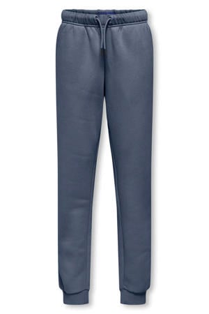 regular joggingbroek grijsblauw