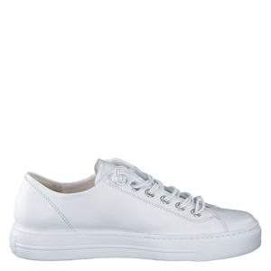 leren sneakers wit