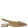 Paul Green suede slingback loafers beige
