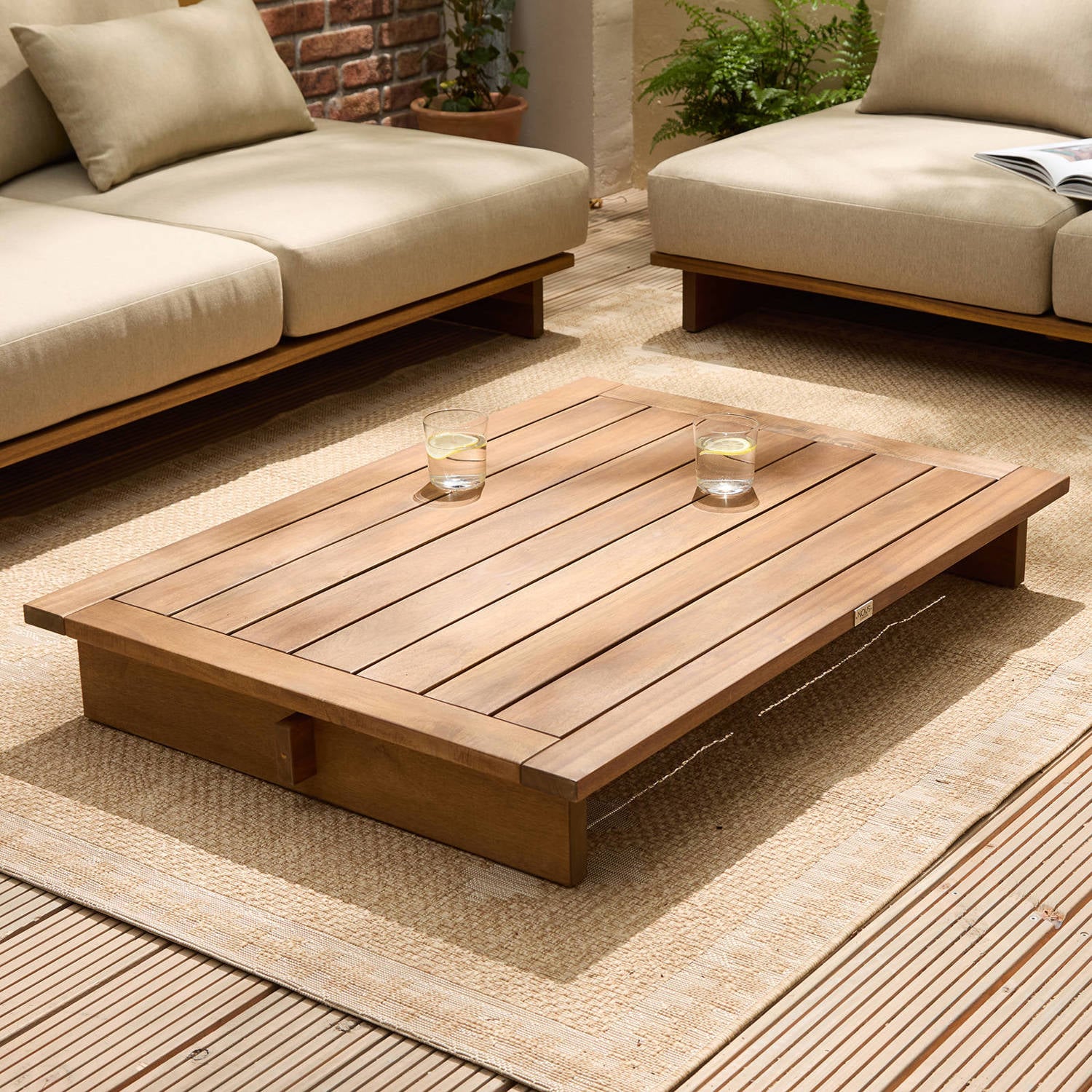 NOUS Garden salontafel Sintra (110x80x15 cm)