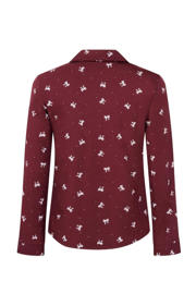 thumbnail: Hunkemöller pyjamatop donkerrood