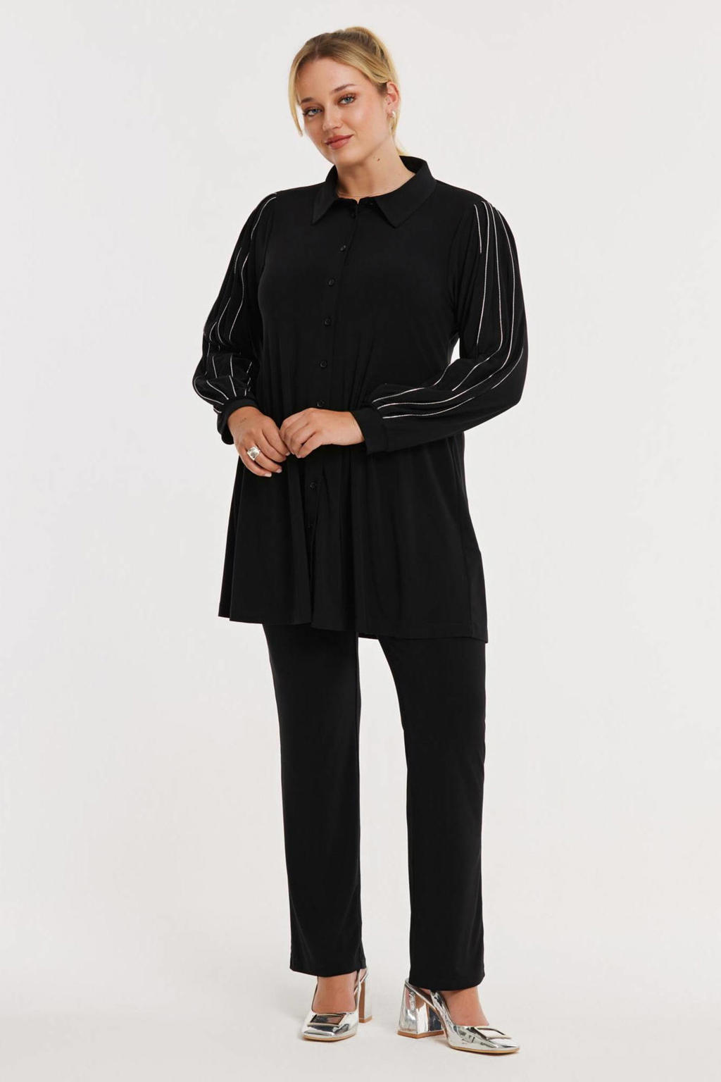YOEK blouse zwart