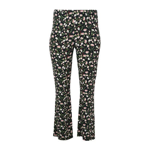 YOEK denim straight high waist broek zwart afbeelding
