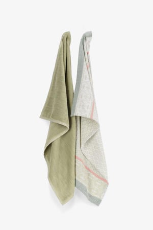 thee- en keukendoek (50x70 cm) (set van 2)
