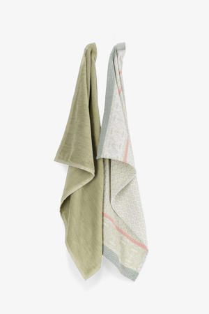thee- en keukendoek (50x70 cm) (set van 2)
