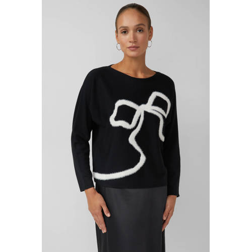 s.Oliver BLACK LABEL pullover zwart afbeelding