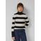 s.Oliver longsleeve ecru rib gebreid