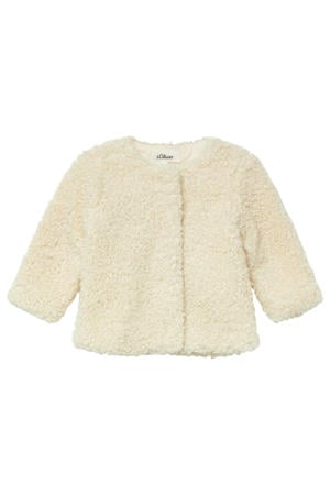 jasje voor binnen ecru met glitter