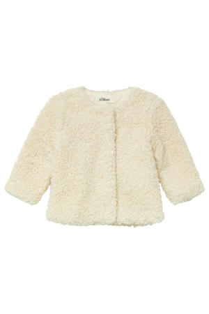 jasje voor binnen ecru met glitter