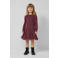s.Oliver midi jurk met glitter paars