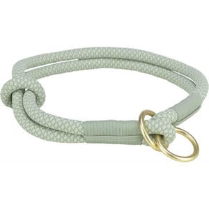 Halsband Hond Soft Half-Slip Saliegroen/Mint 55X1 cm