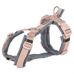 Hondentuig Premium Trekking Blush/Grafiet Grijs 36-44X1,5 cm