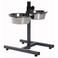 Trixie Voerstandaard 1,8 l 20 cm Hondenstandaard inclusief 2 RVS voer/waterbakken