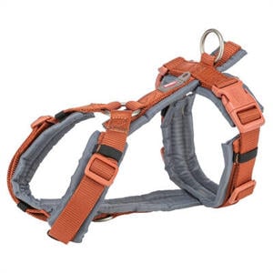 Hondentuig Premium Trekking Roest Bruin/Grafiet Grijs 44-53X2 cm