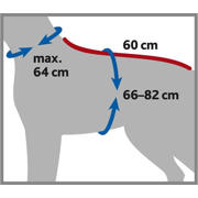 thumbnail: Trixie Badjas Hond Stof Badstof Grijs 60 cm