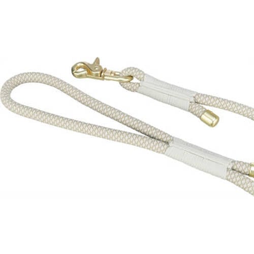 Trixie soft rope hondenriem grijs / lichtgrijs (100X1 cm) afbeelding