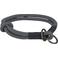 Trixie Halsband Hond Soft Half-Slip - Zwart/Grijs (50X1 cm)