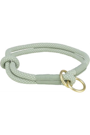 Halsband Hond Soft Half-Slip - Saliegroen/Mint (50X1,3 cm)