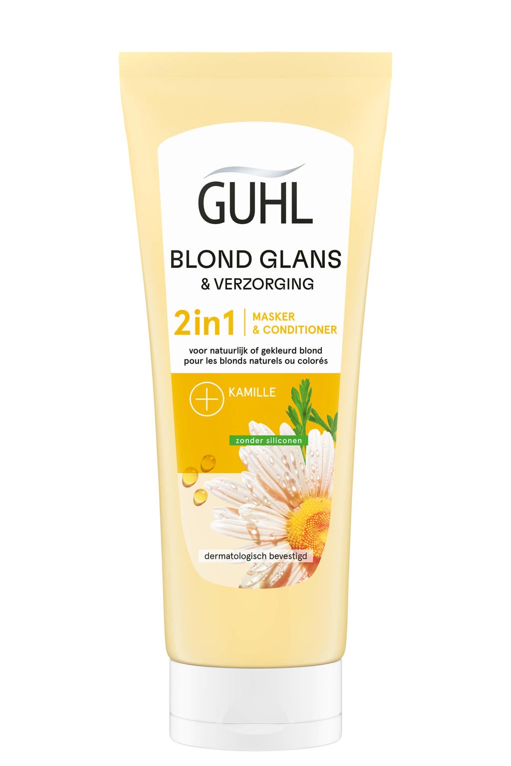 Guhl Blond Glans & Verzorging 2-in-1 masker en conditioner - 200 ml