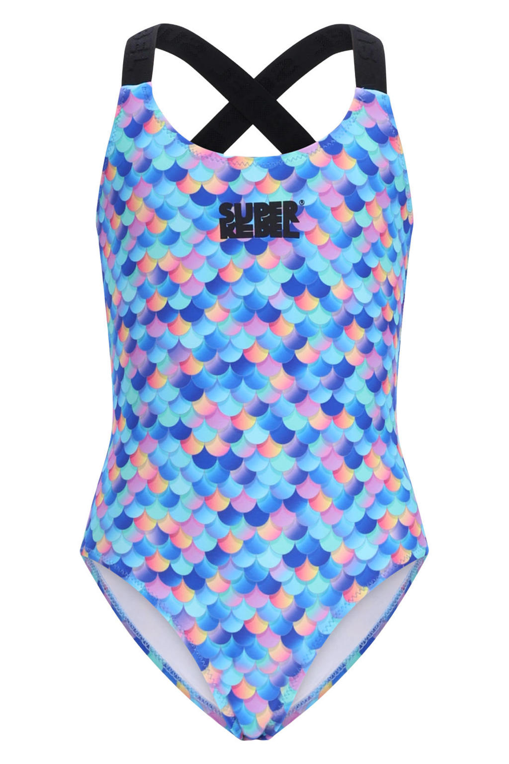 SuperRebel badpak Venice lichtblauw