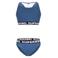 SuperRebel crop bikini Carmel donkerblauw
