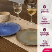 thumbnail: Cookinglife Ontbijtborden / Dessertborden Aqua Maris ø 21 cm - 6 Stuks