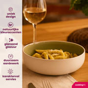 thumbnail: Cookinglife Soepkommen / Kommen Mos groen ø 16,5 cm - 6 Stuks
