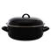Cookinglife Braadpan met deksel - Emaille - Cooking - ø 24 cm / 4 Liter - geëmailleerde anti-aanbaklaag
