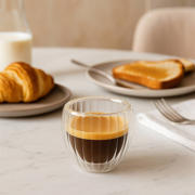 thumbnail: Cookinglife Dubbelwandige Espressoglazen Pumpkin 80 ml - 2 stuks