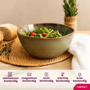 thumbnail: Cookinglife Soepkommen / Kommen Sabi Groen ø 15 cm - 6 Stuks